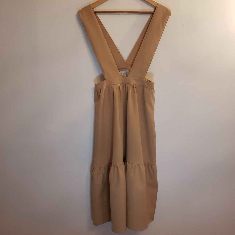 Pinafore ruffle skirt